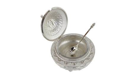 Royal Peacock Sugar Pot